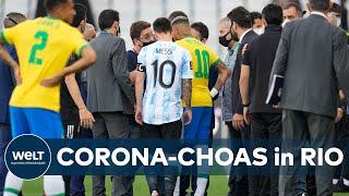 Spielabbruch bei WM-Quali in Rio wegen Corona Regeln