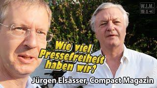 Wie viel Pressefreiheit haben wir? Gespräch mit Jürgen Elsässer, Compact Magazin. 9.5.2022