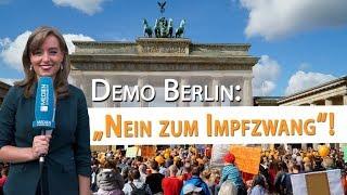 Geplanter Impfzwang: Aktuell von der Demo Berlin: "Nein zum Impfzwang"! | 14.09.19 | www.kla.tv