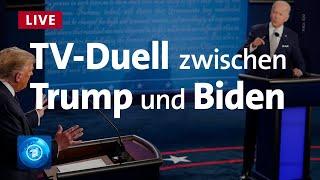 Trump - Biden: Letztes TV-Duell vor US-Präsidentschaftswahl 2020