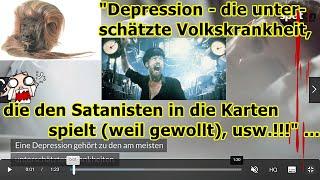 Depression - die unterschätzte Volkskrankheit, die den Satanisten in die Karten spielt(weil gewollt)