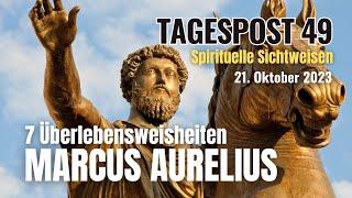Tagespost 49 - 7 Überlebens-Weisheiten des Marcus Aurelius