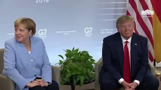 Trump: Ich kenne Angela Merkel gut - Trump bei G7