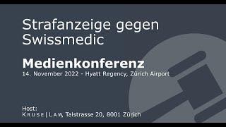 Medienkonferenz: Strafanzeige gegen Swissmedic