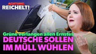 Energiekrise: Darum sollen Deutsche jetzt im Müll wühlen // Grüne wollen Bananen-Stasi