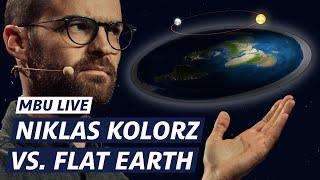 Niklas Kolorz zerstört die Flat Earth Theory | MBU Live