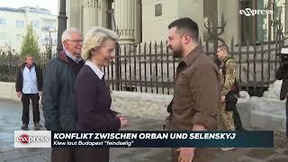 Konflikt zwischen Orban und Selenskyj eskaliert: Kiew laut Budapest "feindselig"
