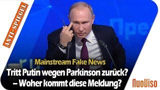 Laut Medienberichten wird Putin wegen Parkinson-Erkrankung zurücktreten – Woher kommt die Meldung?