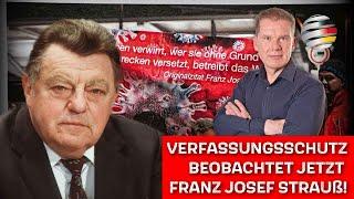 "Faschismus ist nicht, wenn wir es tun" - Verfassungsschutz beobachtet jetzt Franz Josef Strauß!