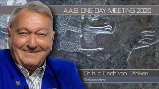 Dr honoris causa (Gratulation)Erich von Däniken - Schlussvortrag - A.A.S. ONE DAY MEETING 2020