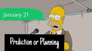 Simpson predicted war and famine in January 2021