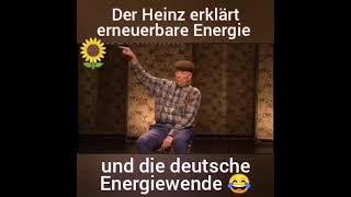 Heinz Becker erklärt erneuerbare Energie und die deutsche Energiewende