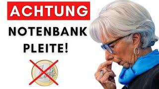 Brisant: Erste europäische Notenbank ist insolvent!