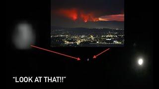 What appears to be the SAME mysterious lights in the sky showing up AROUND the World!