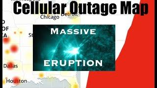 MASSIVE Earth Directed Sun Storms RIGHT Before Nationwide Cellular Outage!