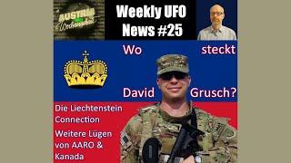 UFO WOCHENSCHAU #25: Neues von David Grusch/Neue Anhörungen/Neue Lügen von AARO und mehr (8.5.2024)