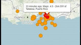 Puerto Rico Hammered By Another Strong M6+ Earthquake and Swarm