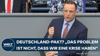 ABRECHNUNG mit AMPEL: "Deutschland-Pakt" von Olaf Scholz ist "Offenbarungseid" – Jens Spahn