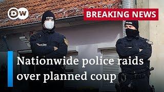 3000 police officers deployed in raids over plot to overthrow German government | DW News