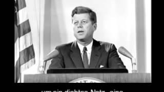 J.F. Kennedy -  Sterbegrund-Rede  Weltverschwörung
