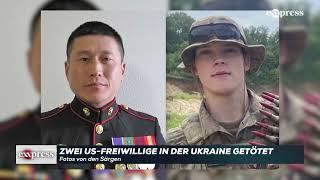 Fotos von den Särgen: Erneut zwei US-Freiwillige in der Ukraine getötet